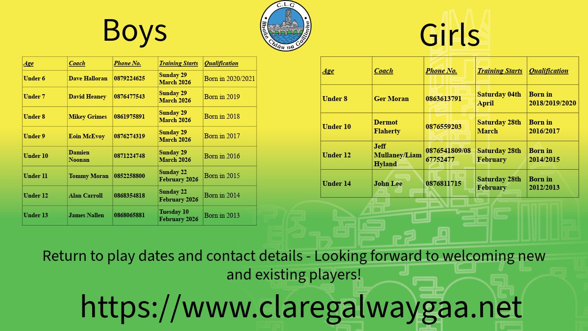 Claregalway GAA and LGFA